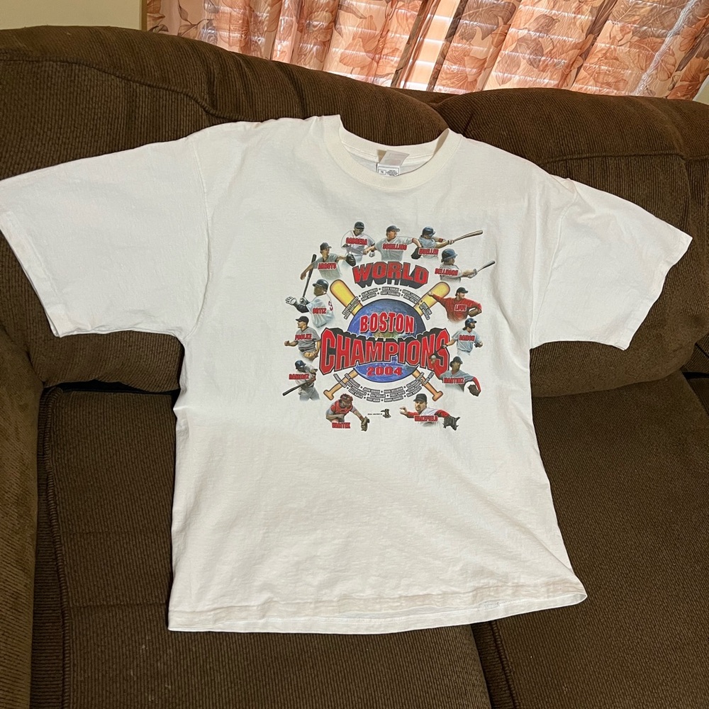 Boston Baseball Champions, 2004, Size XL, (vintage)